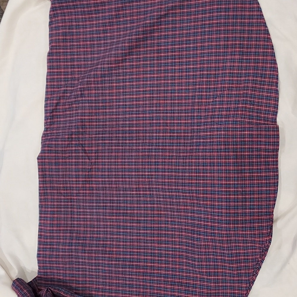 NWT Arrow Wrinkle Free Red, Blue, White Plaid Short Sleeve Button Down Shirt XXL - Picture 10 of 12
